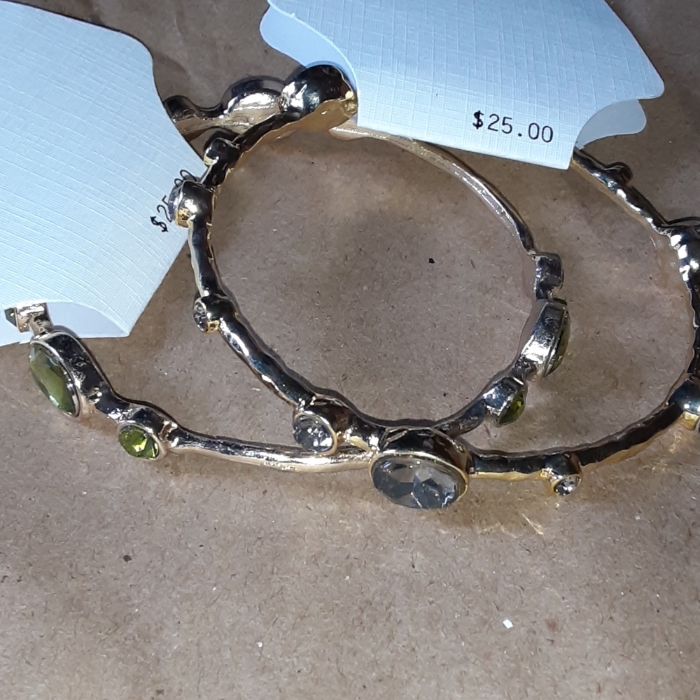 set of Laura Ford bangles